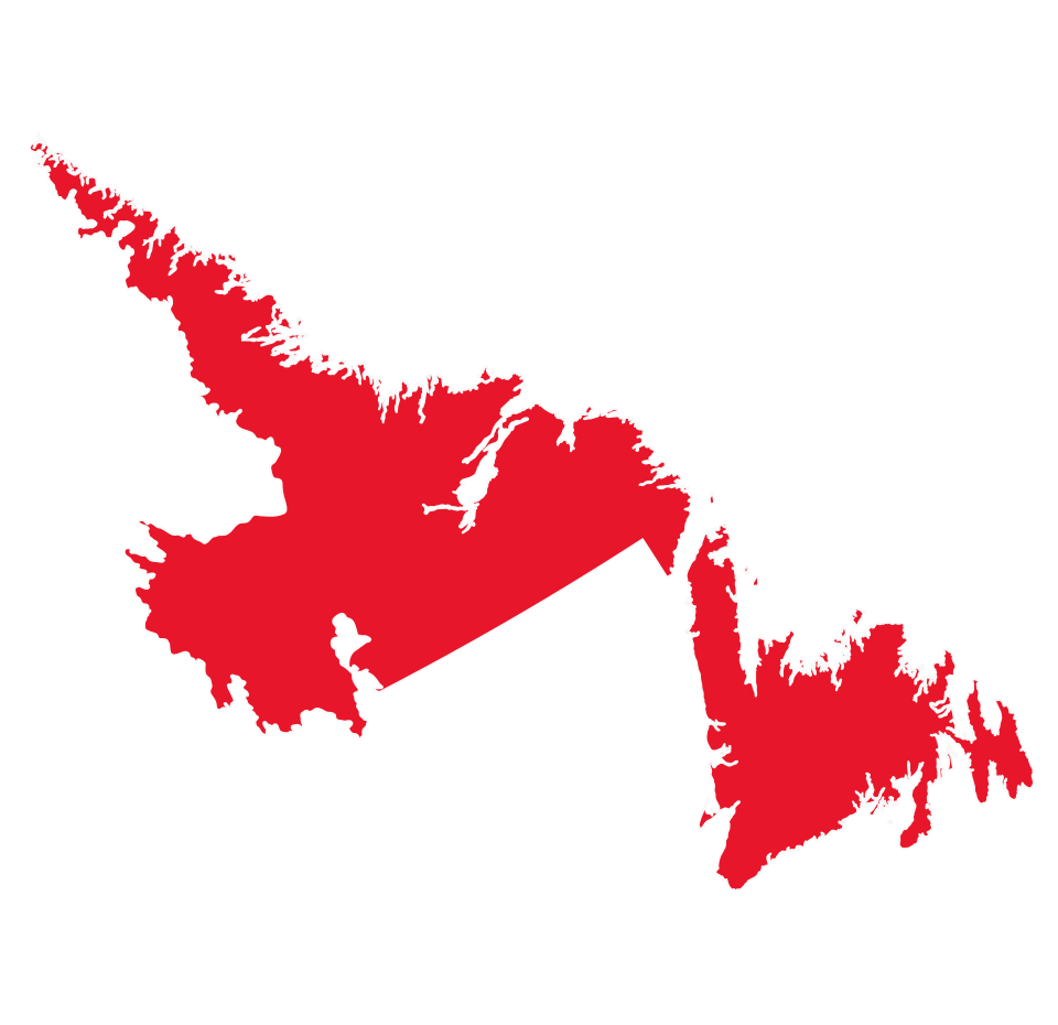 Map: Newfoundland and Laborador